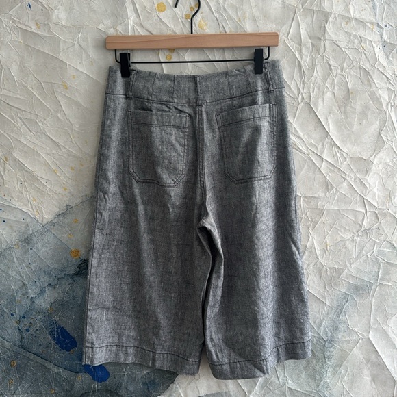 Anthropologie Maeve The Colette Linen Blend Shorts - Picture 4 of 6